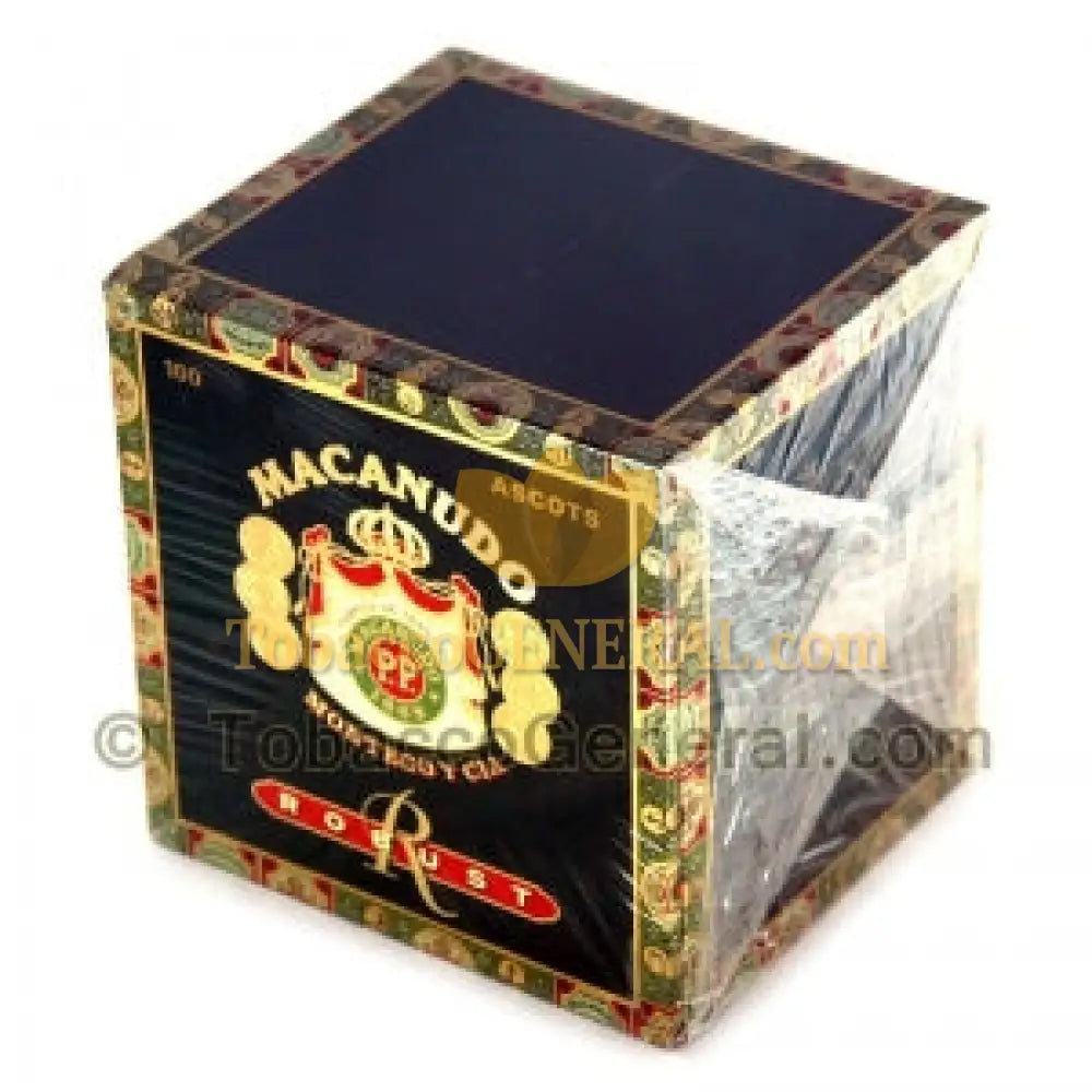 Macanudo Robust Ascots Cigars 10 Tins of 10