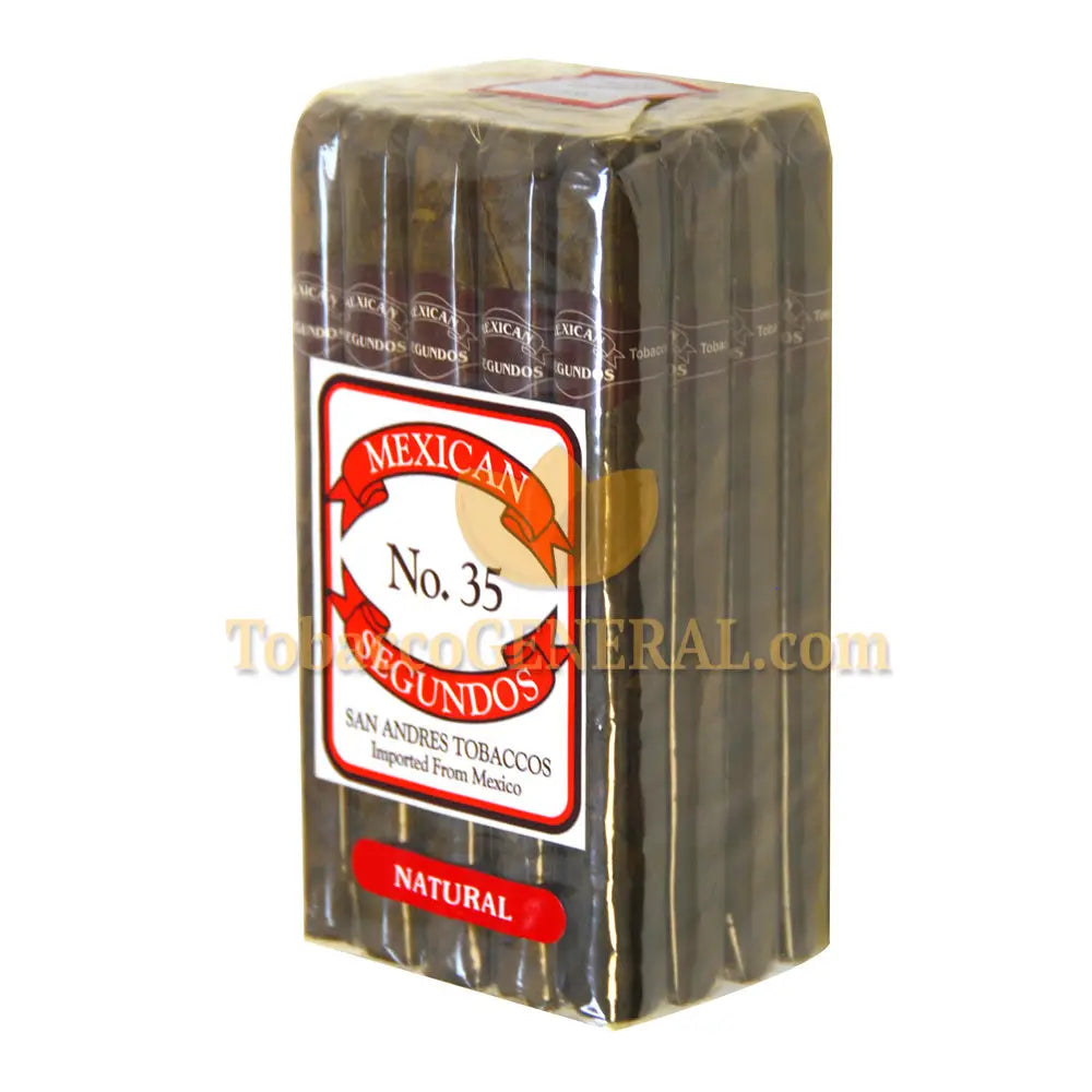 Mexican Segundos No. 35 Natural Cigars Bundle of 20 1