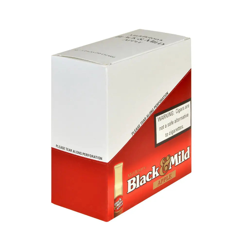 Middleton’s Black & Mild Apple Cigars 10 Packs of 5