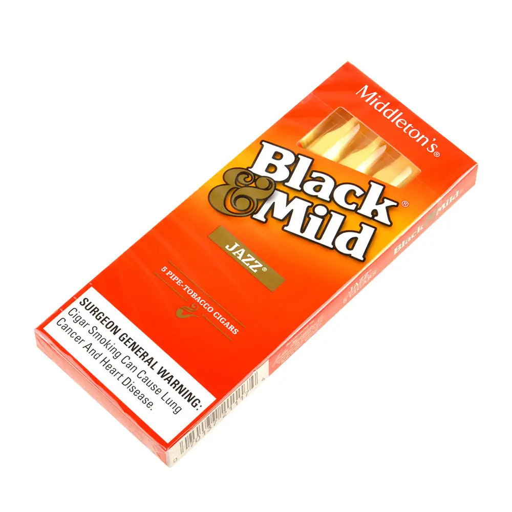Middleton’s Black & Mild Jazz Cigars 10 Packs of 5
