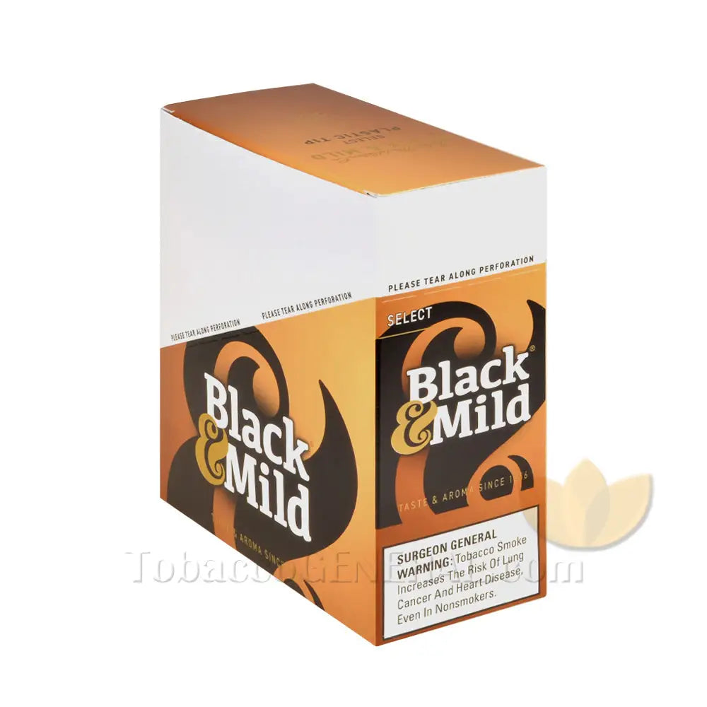 Middleton’s Black & Mild Select (Mild) Cigars 10 Packs of 5