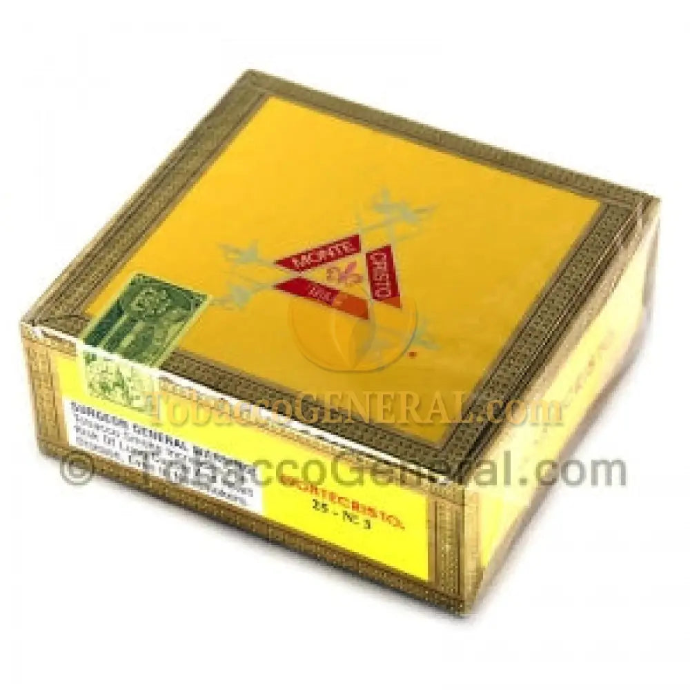 Montecristo No. 3 Cigars Box of 25