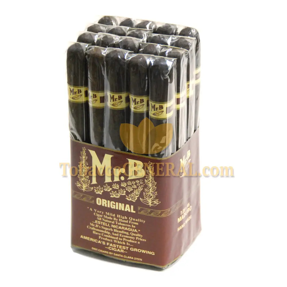 Mr. B Original Maduro Cigars Bundle of 20 1