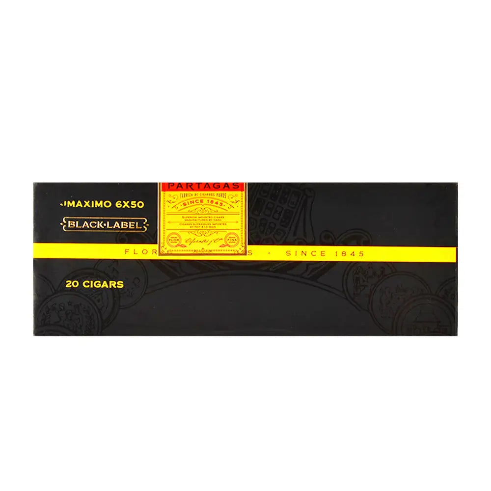 Partagas Black Label Maximo Cigars Box of 20 4
