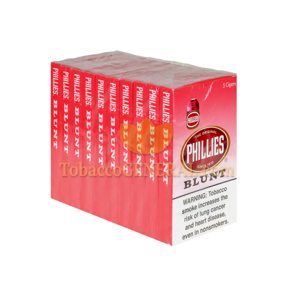 Phillies Blunt Strawberry Cigars 10 Packs of 5