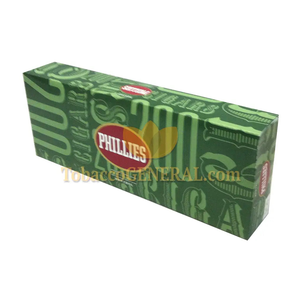 Phillies Filtered Cigars Menthol 10 Packs of 20 1
