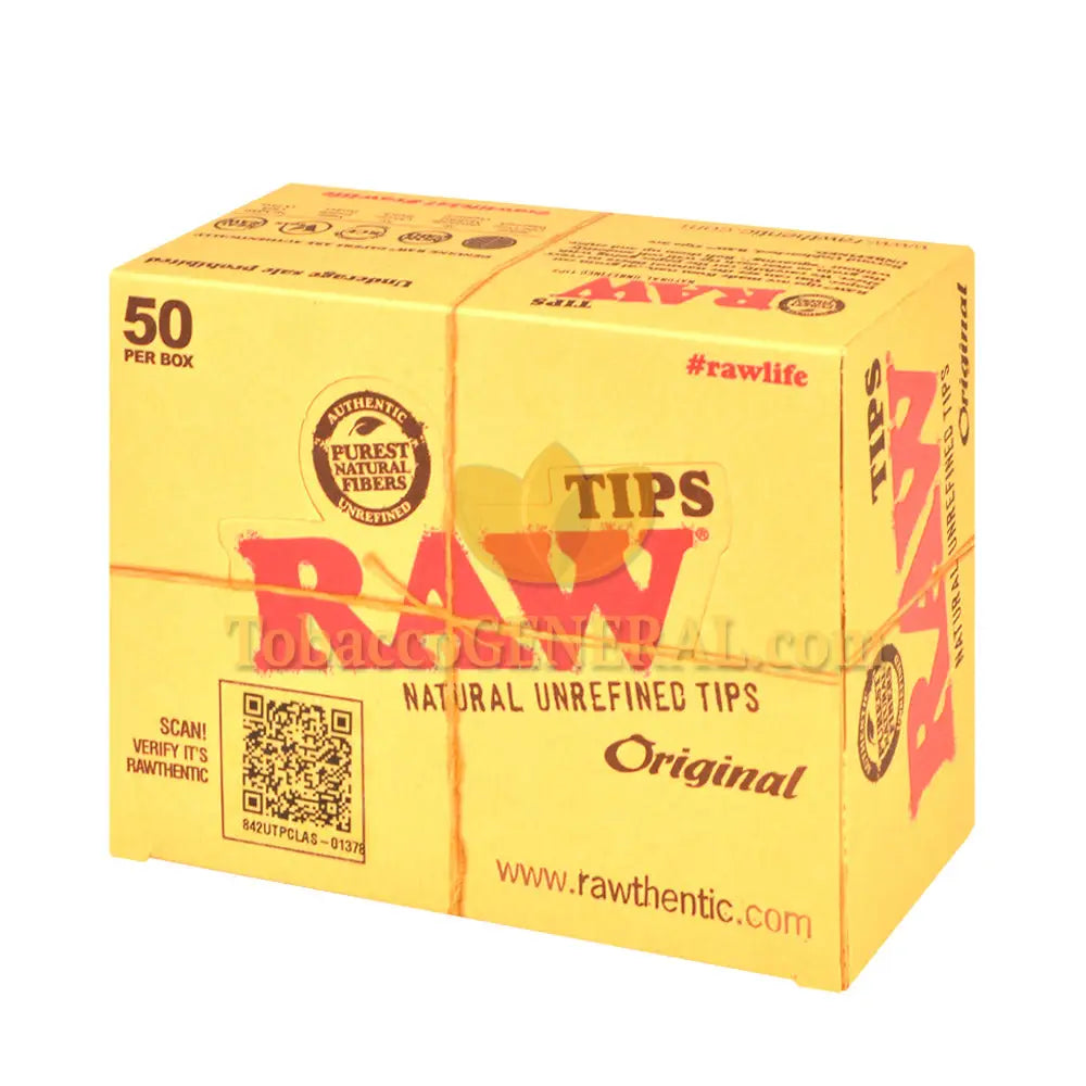 RAW Filter Tips 50 Packs of 50 1