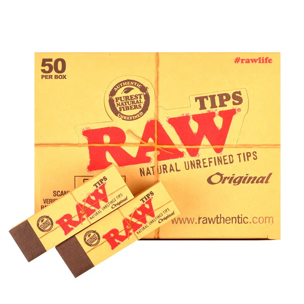 RAW Filter Tips 50 Packs of 50 2