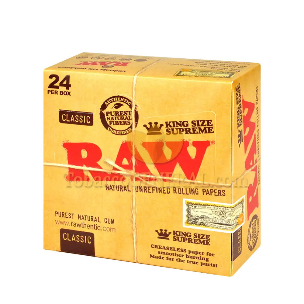 RAW Papers King Size Supreme Pack of 24