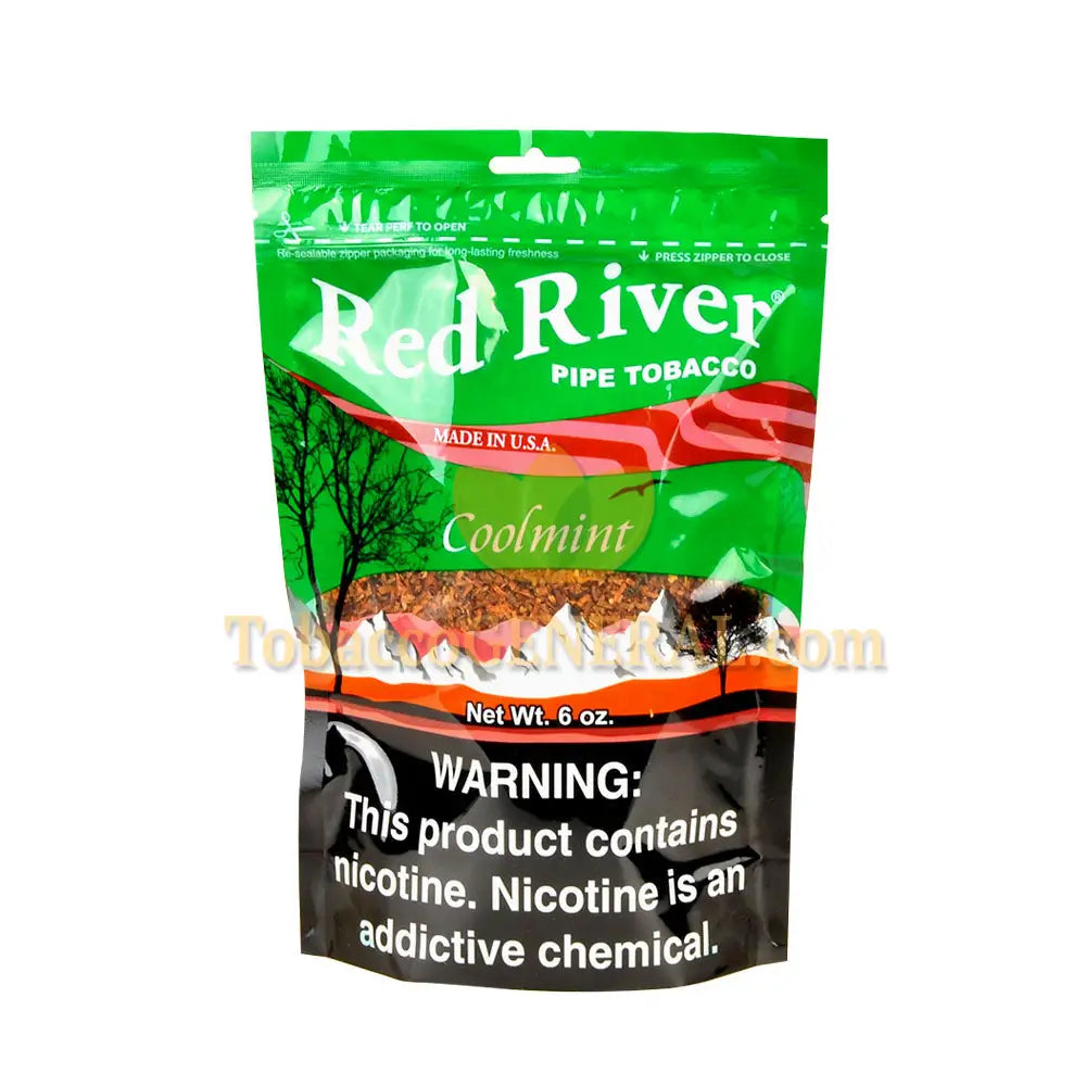 Red River Coolmint Pipe Tobacco 6 oz. Pack