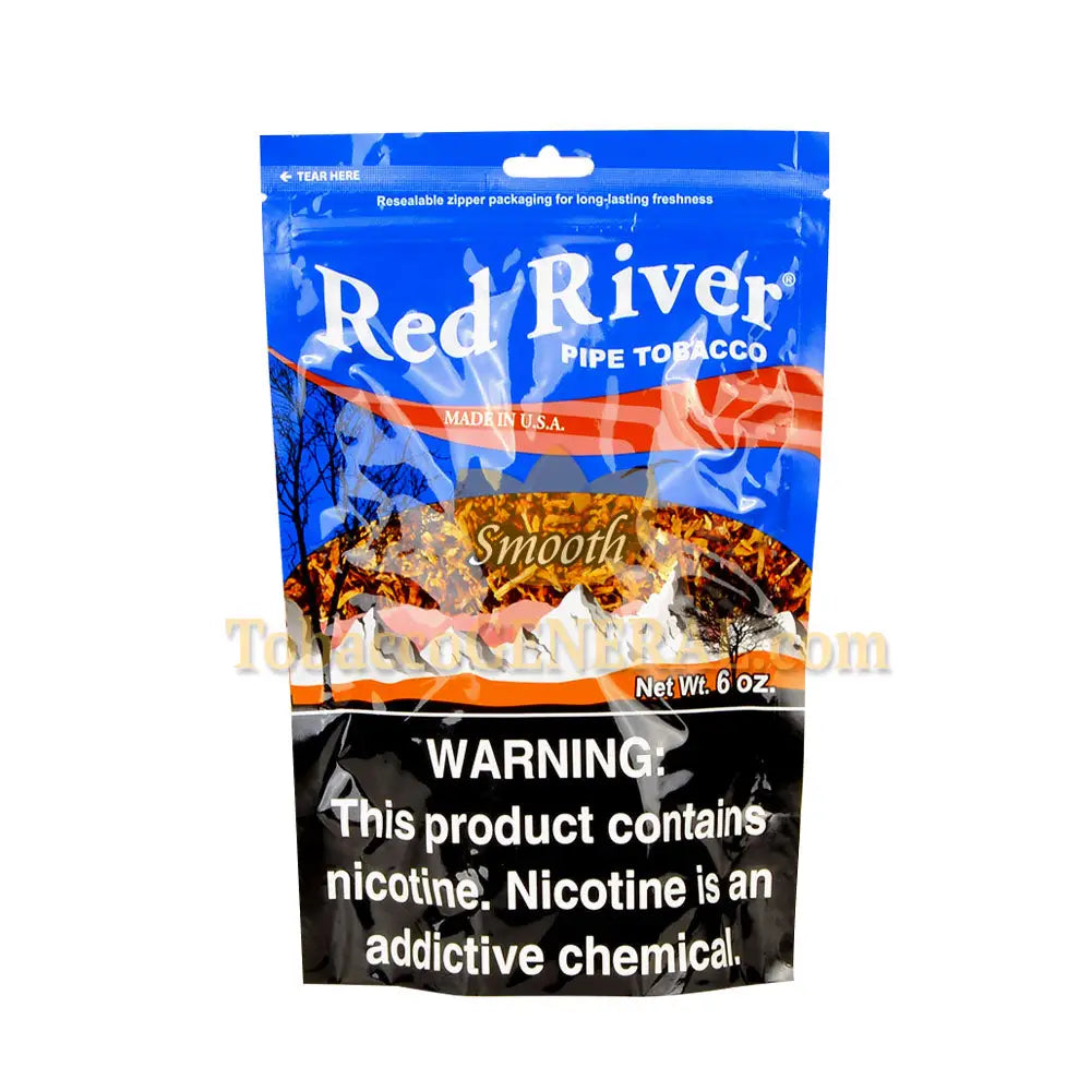 Red River Smooth Pipe Tobacco 6 oz. Pack