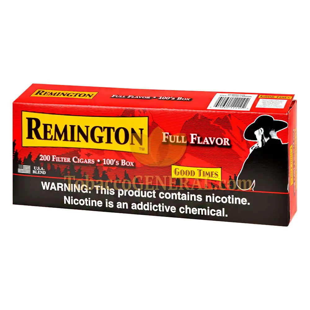 Remington Full Flavor Filtered Cigars 10 Packs of 20