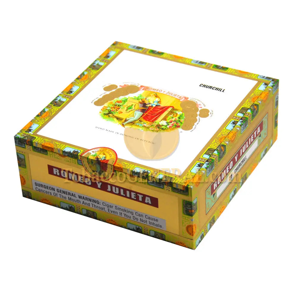 Romeo Y Julieta 1875 Churchill Cigars Box of 25 1