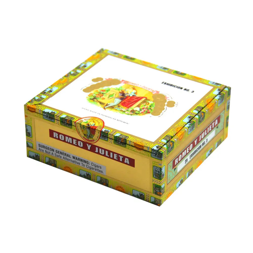 Romeo Y Julieta 1875 Exhibicion 3 Cigars Box of 25 5