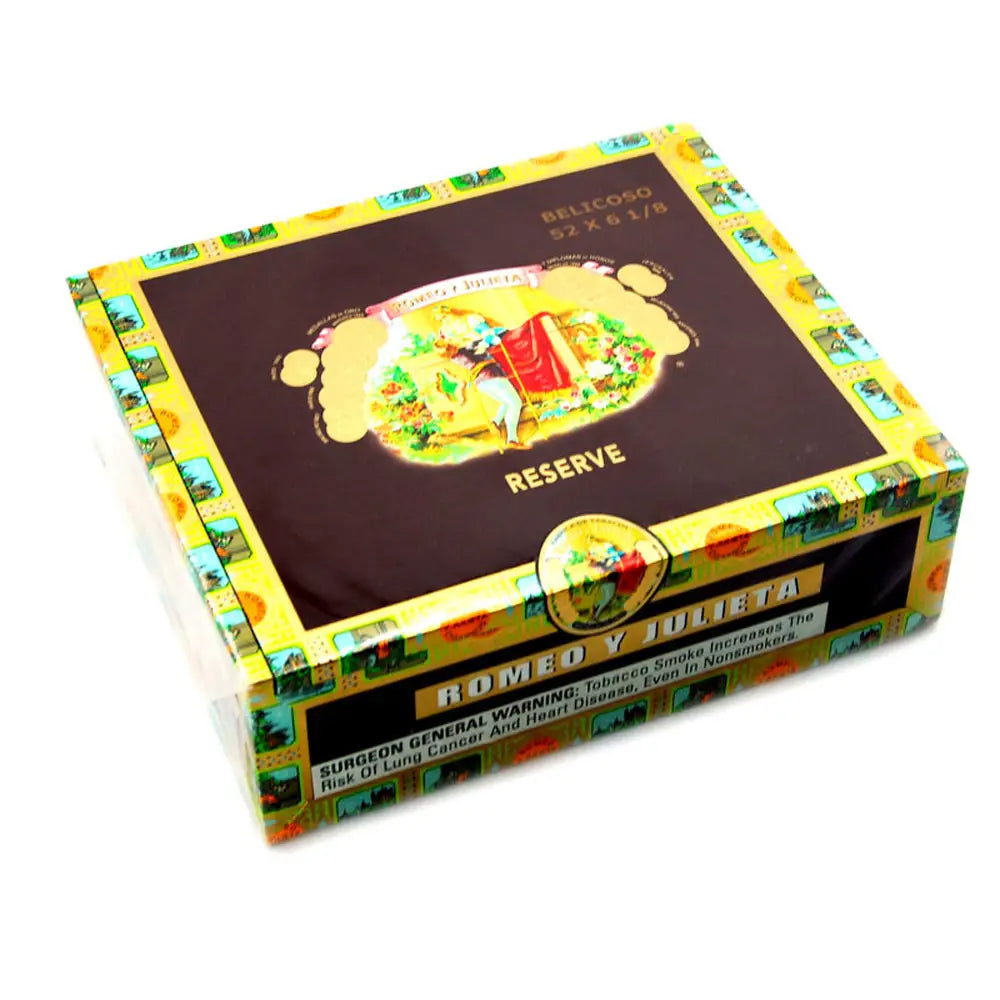 Romeo Y Julieta Reserve Habano Belicosos Cigars Box of 27 5