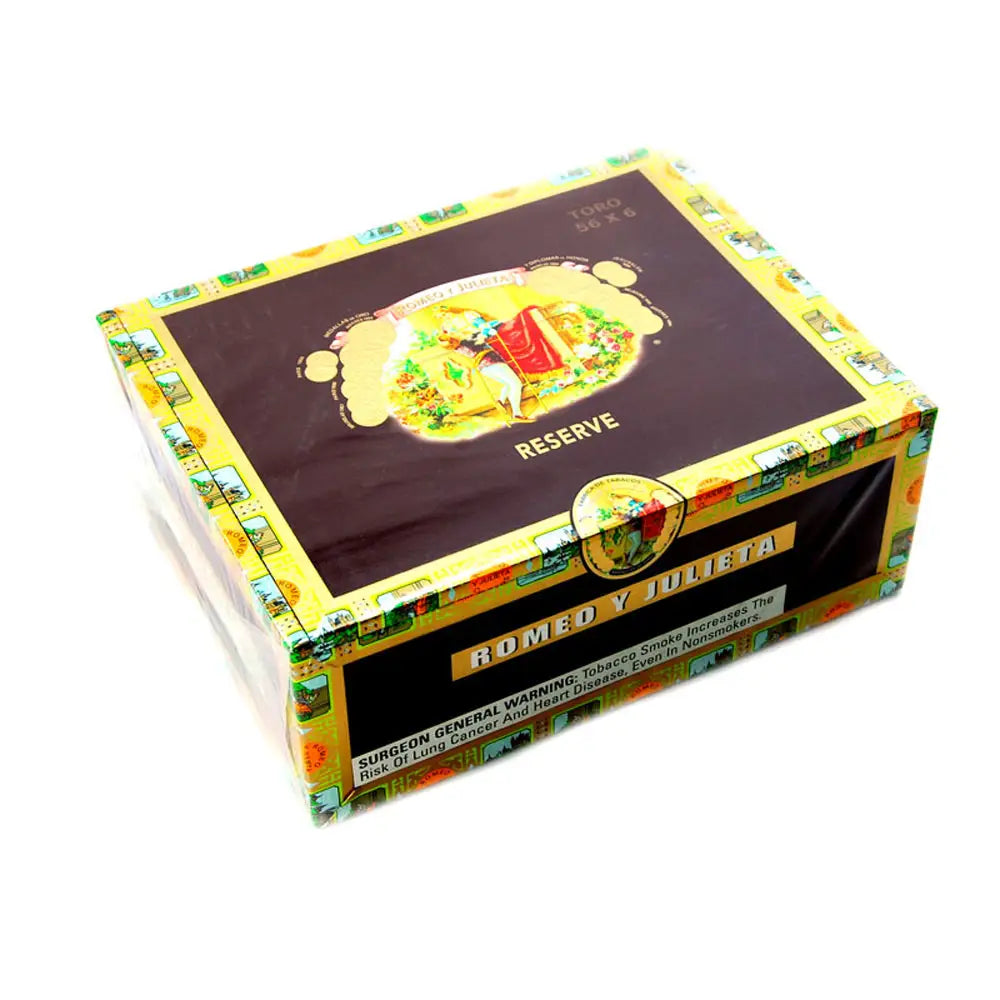 Romeo Y Julieta Reserve Habano Toro Cigars Box of 27 4