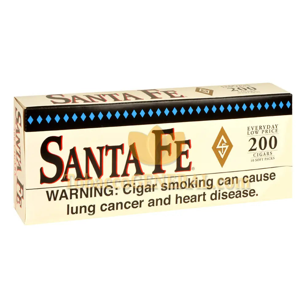 Santa Fe White Filtered Cigars 10 Packs of 20