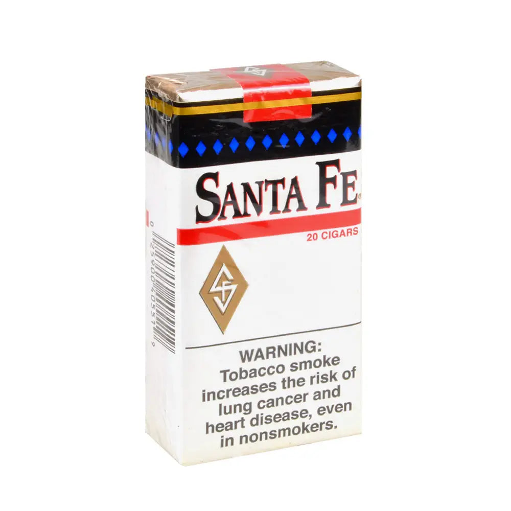 Santa Fe White Filtered Cigars 10 Packs of 20