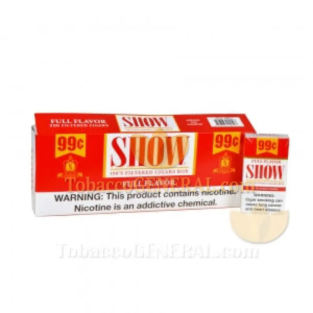 Show Full Flavor Filtered Cigars 10 Packs of 20