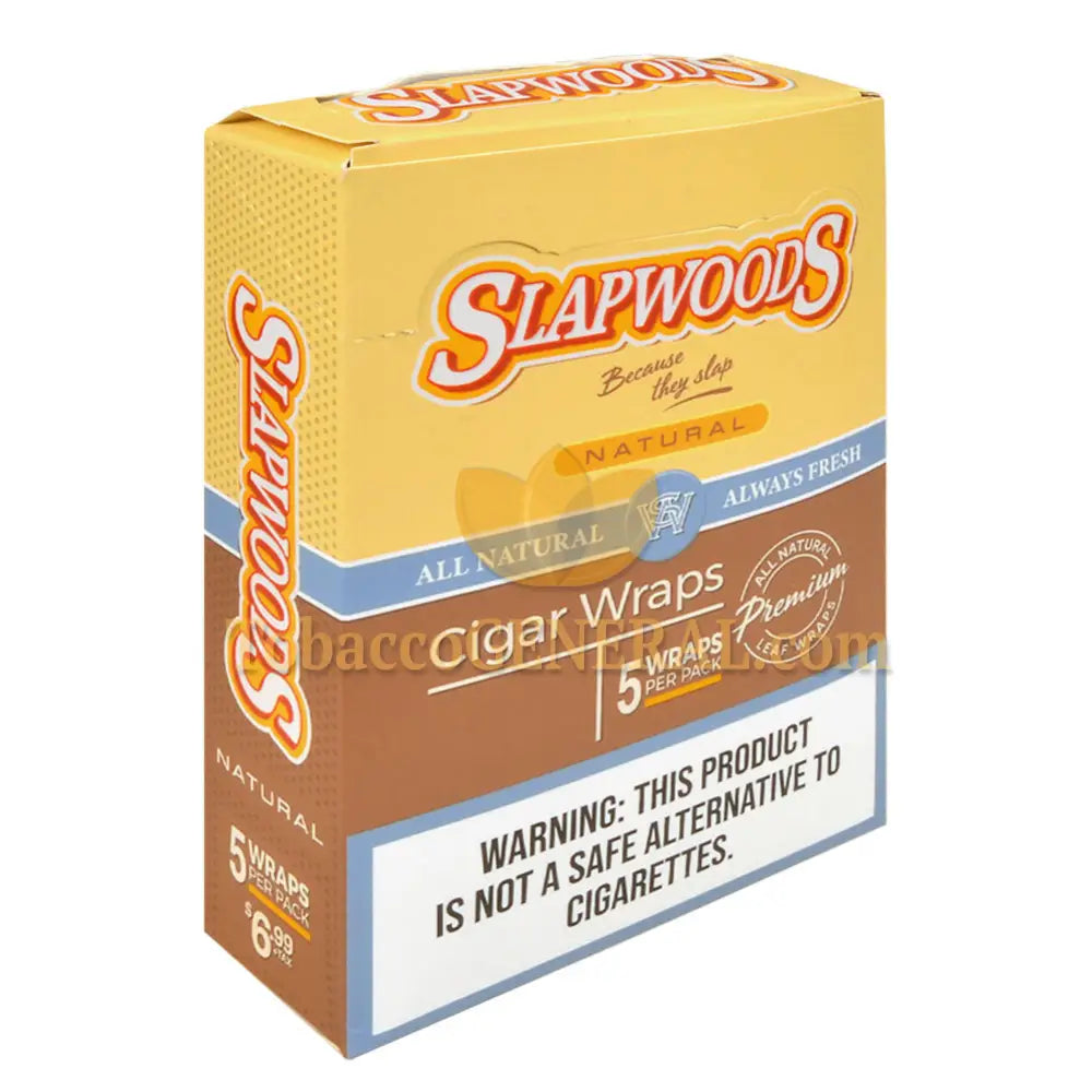 Slapwoods Sweet Banana All Natural Cigar Wraps 10 packs of 5