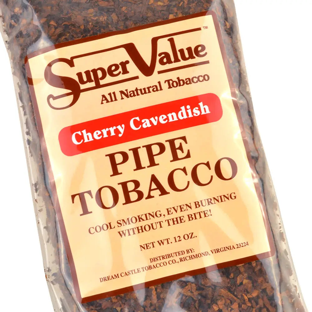 Super Value Cherry Cavendish Pipe Tobacco 12 oz. Pack