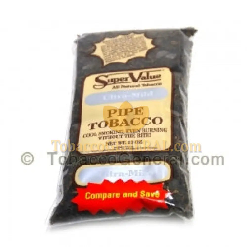 Super Value Ultra-Mild Pipe Tobacco 12 oz. Pack