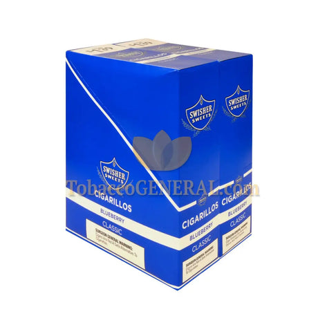 Swisher Sweets Blueberry Cigarillos 1.39 Pre-Priced 30 Packs of 2