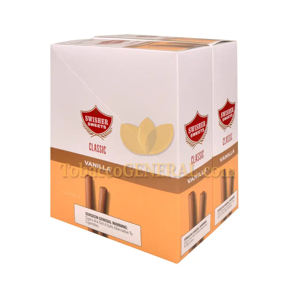 Swisher Sweets Classic Vanilla Cigarillos 1.39 Pre-Priced 30 Packs of 2