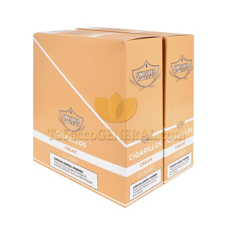 Swisher Sweets Cream Cigarillos 1.39 Pre-Priced 30 Packs of 2
