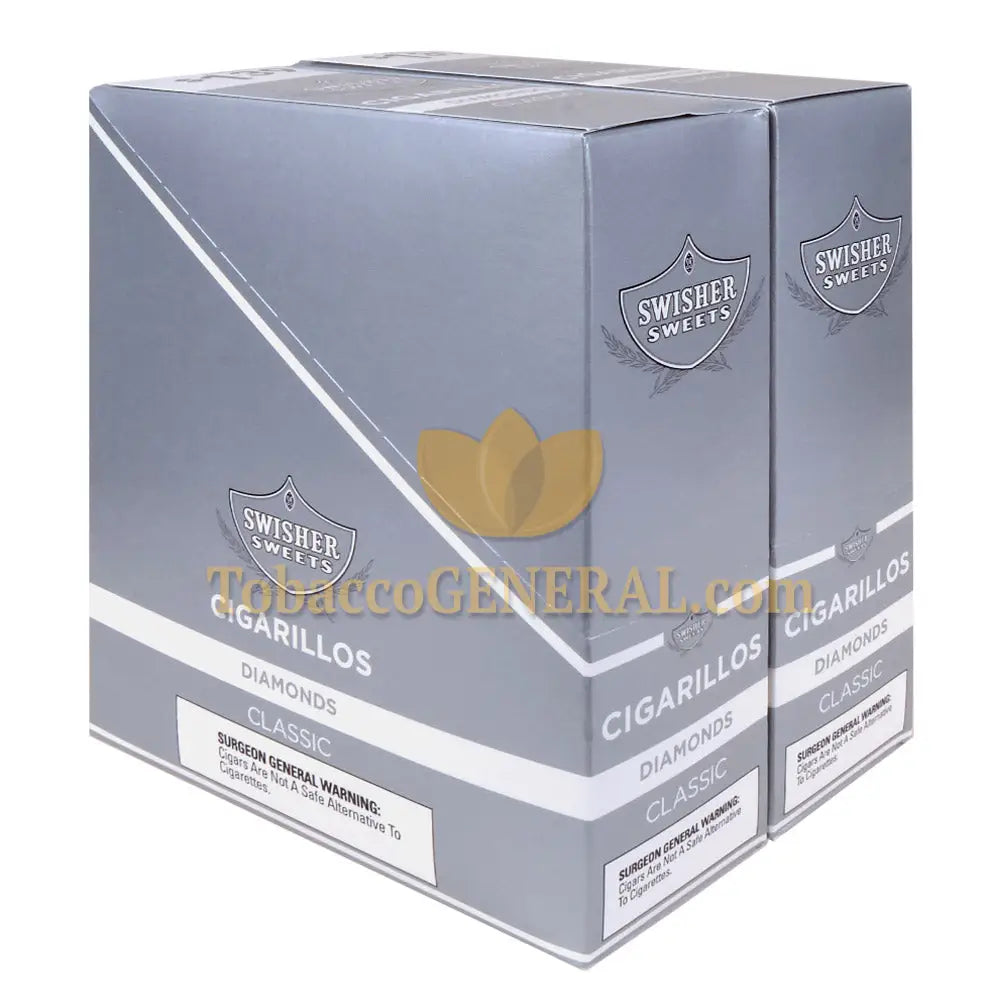 Swisher Sweets Diamonds Cigarillos 1.39 Pre-Priced 30 Packs of 2