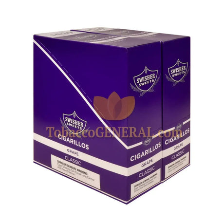 Swisher Sweets Grape Cigarillos 1.39 Pre-Priced 30 Packs of 2