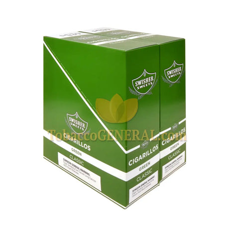 Swisher Sweets Green Cigarillos 1.39 Pre-Priced 30 Packs of 2