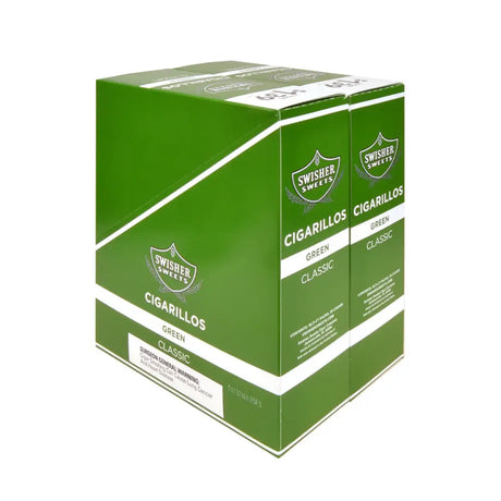 Swisher Sweets Green Cigarillos 1.39 Pre-Priced 30 Packs of 2