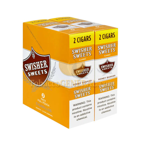 Swisher Sweets Honey Banana Cigarillos 30 Packs of 2