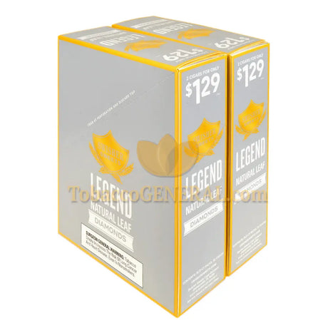 Swisher Sweets Legend Diamond 1.29 Pre-Priced Cigarillos 30 Packs of 2