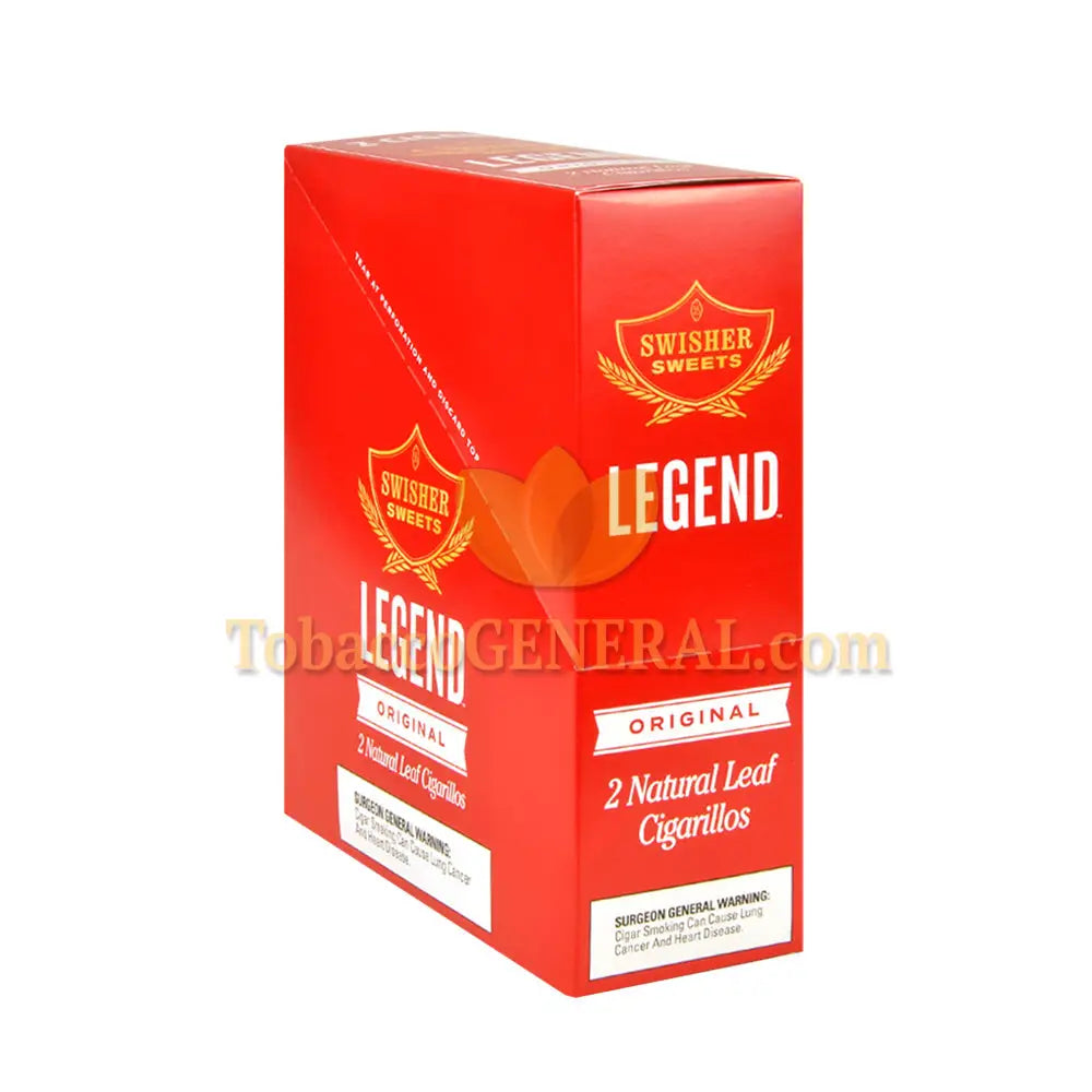 Swisher Sweets Legend Original Cigarillos 15 Packs of 2