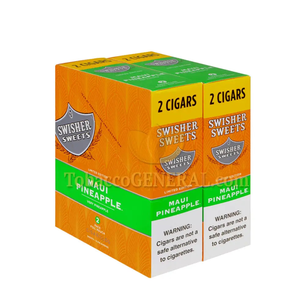 Swisher Sweets Maui Pineapple Cigarillos 30 Packs of 2