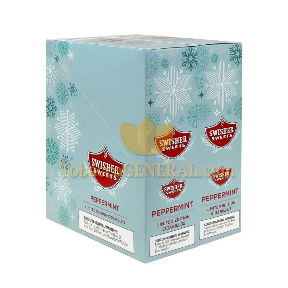 Swisher Sweets Peppermint Cigarillos 1.39 Pre-Priced 30 Packs of 2