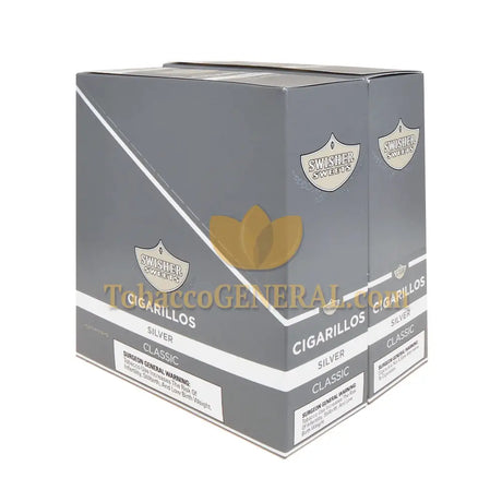 Swisher Sweets Silver Cigarillos 1.39 Pre-Priced 30 Packs of 2