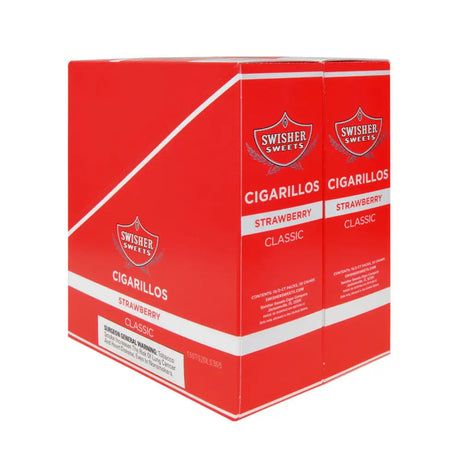Swisher Sweets Strawberry Cigarillos 1.39 Pre-Priced 30 Packs of 2