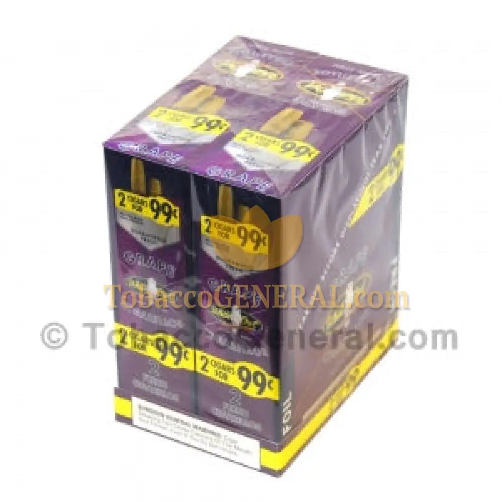 White Owl Grape Cigarillos 99c Pre Priced 30 Packs of 2