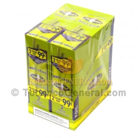 White Owl White Grape Cigarillos 99c Pre Priced 30 Packs of 2