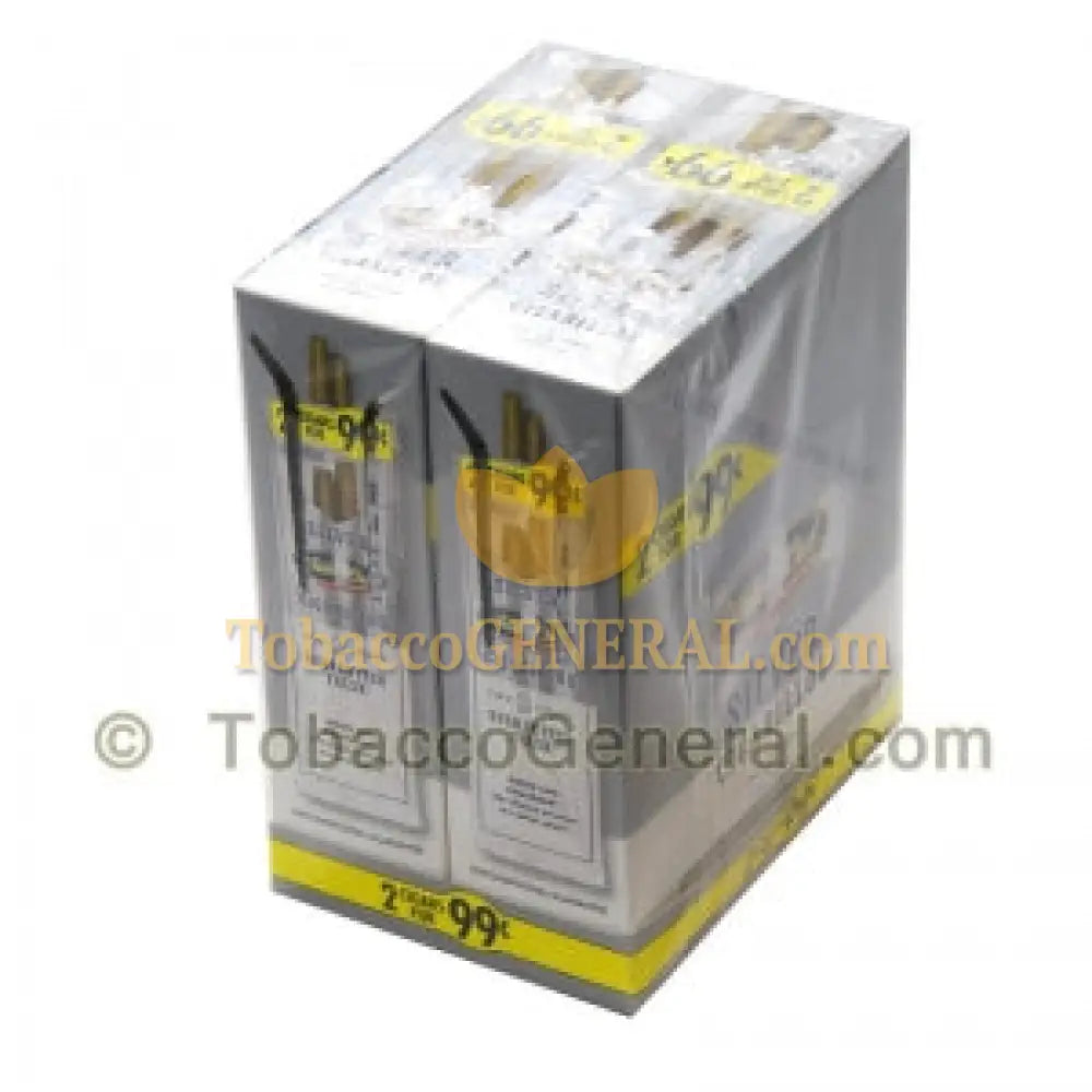 White Owl Silver Cigarillos 99c Pre Priced 30 Packs of 2