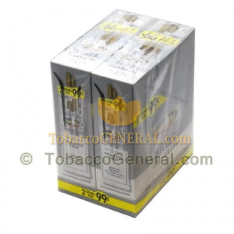 White Owl Silver Cigarillos 99c Pre Priced 30 Packs of 2