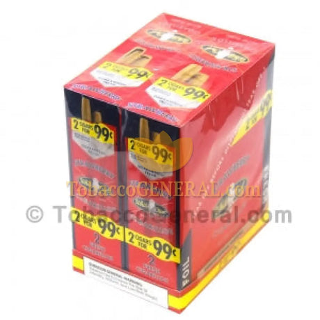 White Owl Strawberry Cigarillos 99c Pre Priced 30 Packs of 2