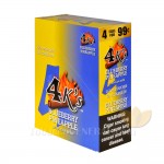 4 Kings Cigarillos 15 Packs of 4 Blueberry Pineapple - Cigarillos