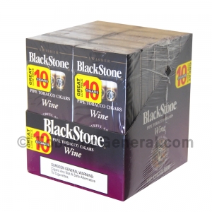 Blackstone Tip Wine Cigarillos 20 Packs of 5