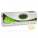 OHM Menthol Filtered Cigars 10 Packs of 20 - Filtered and Little