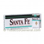 Santa Fe Filtered Cigars 10 Packs of 20 White Menthol - Filtered