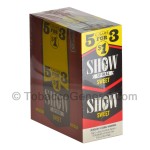 Show Cigarillos Sweet Pre Priced 15 Packs of 5 - Cigarillos